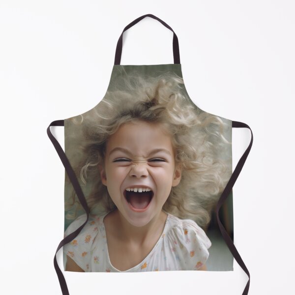 Item preview, Happy child laughing indoors designed and sold by anytka.