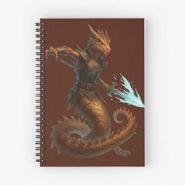 Item preview, Flamecoil Sentinel of the Ember Deep designed and sold by MYTHIC PEEL STICKERS.