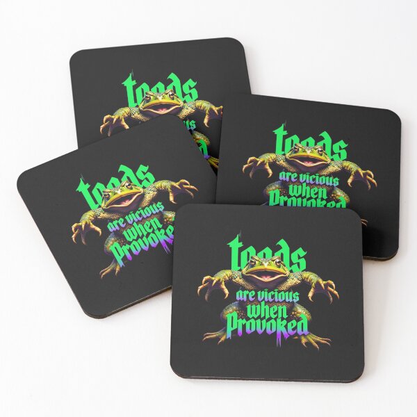 Item preview, Toads are vicious when provoked designed and sold by Vintage Designs +.