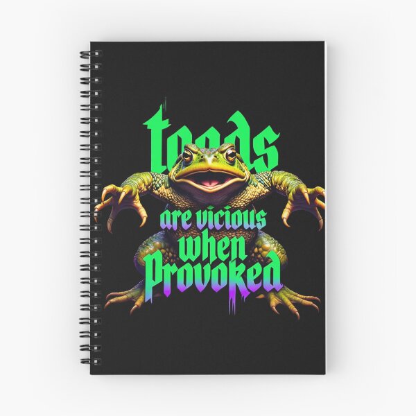 Item preview, Toads are vicious when provoked designed and sold by Vintage Designs +.