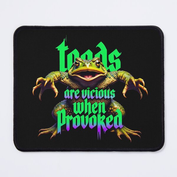 Item preview, Toads are vicious when provoked designed and sold by Vintage Designs +.