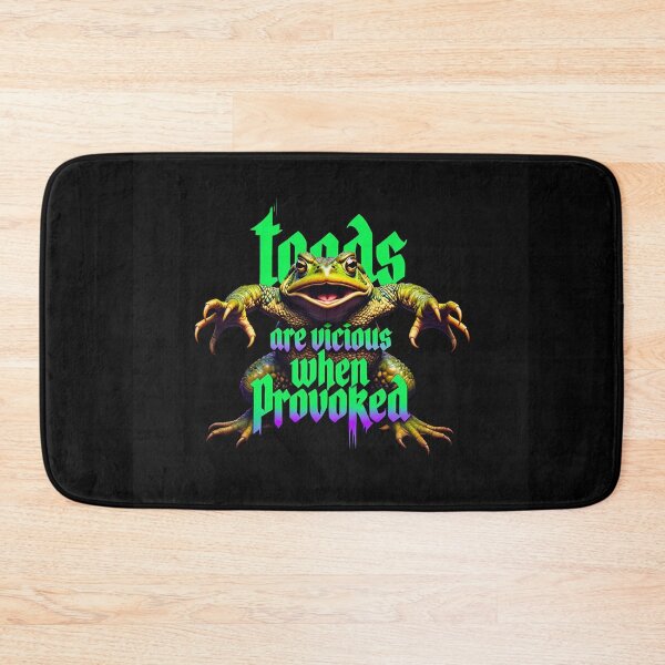 Item preview, Toads are vicious when provoked designed and sold by Vintage Designs +.