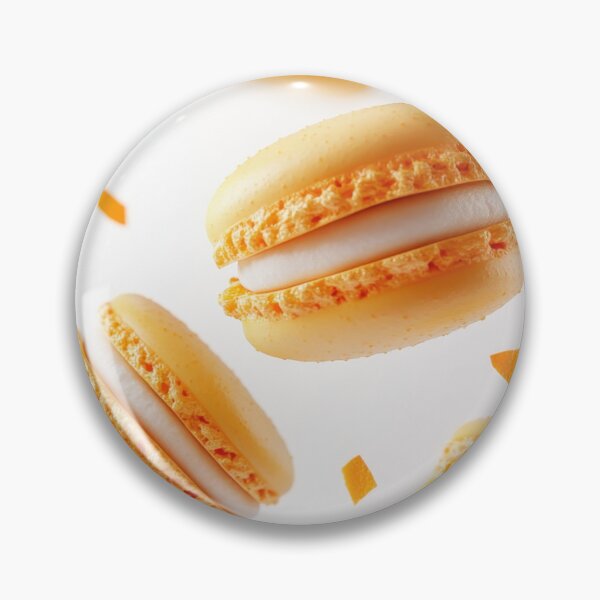 Item preview, Mid-air orange macarons designed and sold by anytka.
