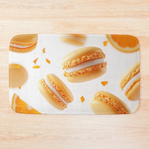 Item preview, Mid-air orange macarons designed and sold by anytka.