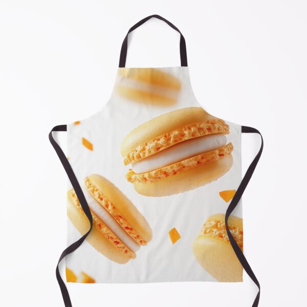 Item preview, Mid-air orange macarons designed and sold by anytka.