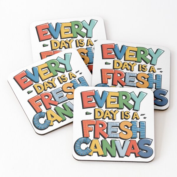 Item preview, Every Day Is a Fresh Canvas – Creative Inspiration designed and sold by robyclub.
