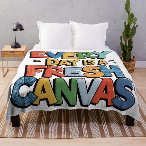 Item preview, Every Day Is a Fresh Canvas – Creative Inspiration designed and sold by robyclub.