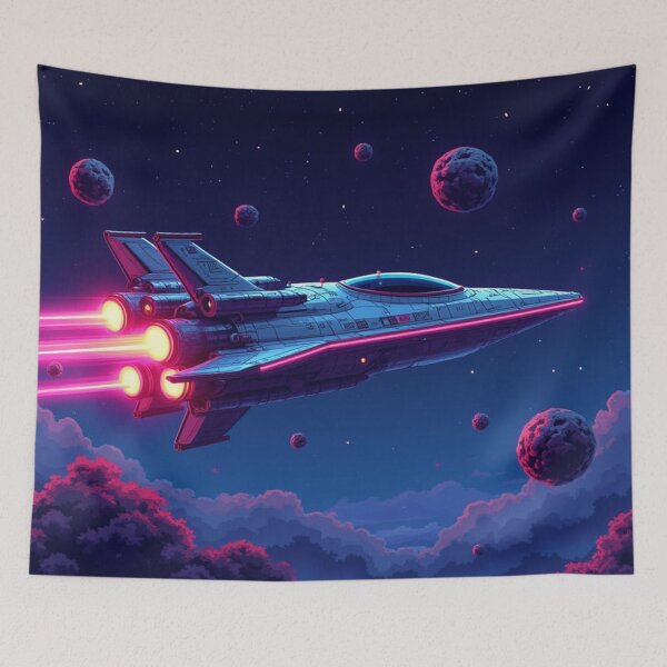 Item preview, Asteroid Mining Ship - Tighten your Belts! designed and sold by shakespeare1212.