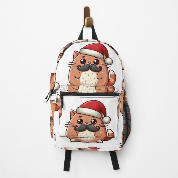 Item preview, Santa Cat with Big Mustache designed and sold by rymarenko.