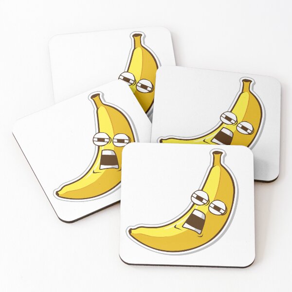 Item preview, Crazy Banana Cartoon Funny Fruit Character Art designed and sold by Tikis Play House.
