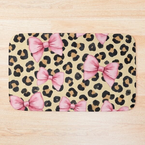 Item preview, Leopard Print & Pink Bows designed and sold by PeacefulD-signs.