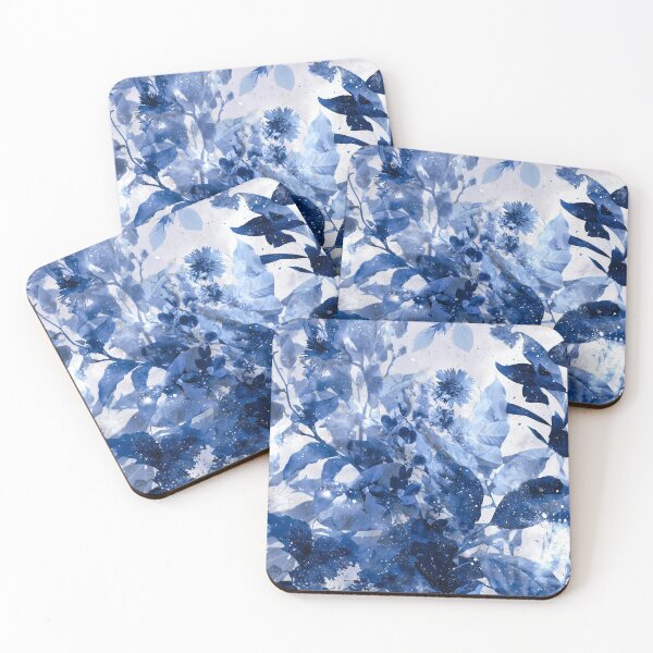 Item preview, Indigo botanicals designed and sold by Ilze Lucero.