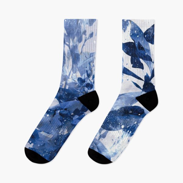 Item preview, Indigo botanicals designed and sold by Ilze Lucero.