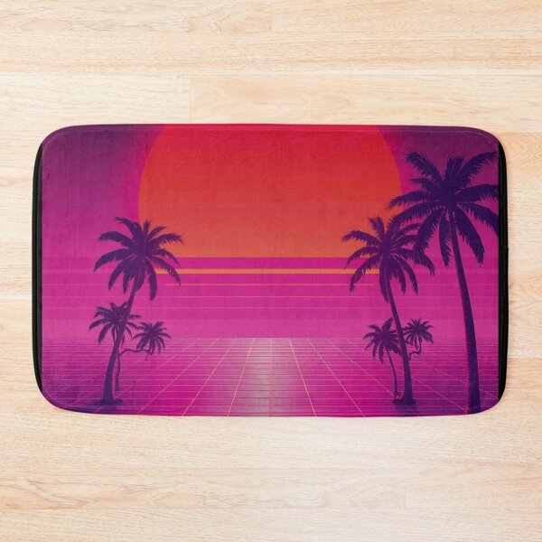 Item preview, Synthwave Summer Retro 80s Neon Landscapes 372 designed and sold by Benito Del Ray.