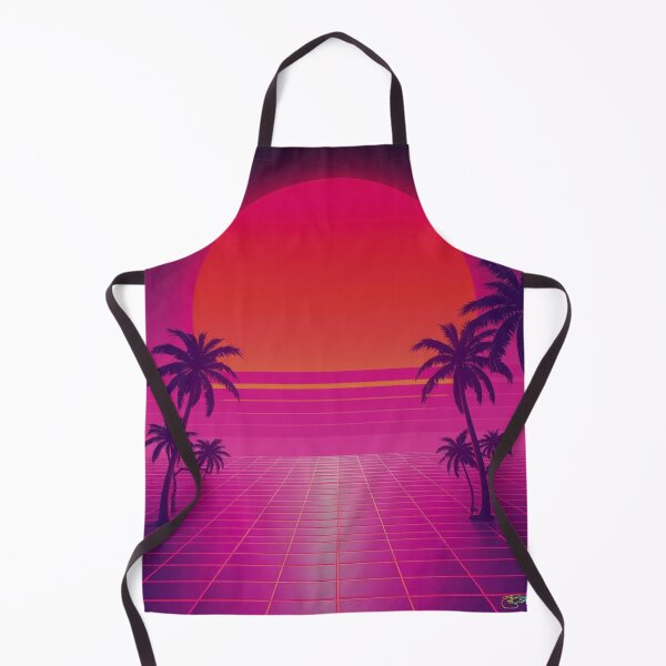 Item preview, Synthwave Summer Retro 80s Neon Landscapes 372 designed and sold by Benito Del Ray.