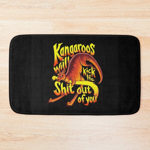 Item preview, Kangaroos will kick the sh*t out of you! designed and sold by Vintage Designs +.