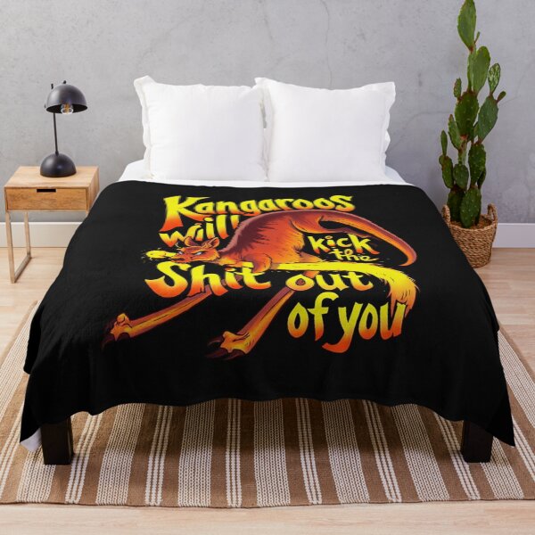 Item preview, Kangaroos will kick the sh*t out of you! designed and sold by Vintage Designs +.