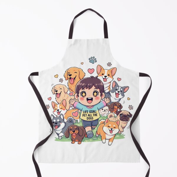 Item preview, Life Goal: Pet all the dogs designed and sold by ericvonberner.