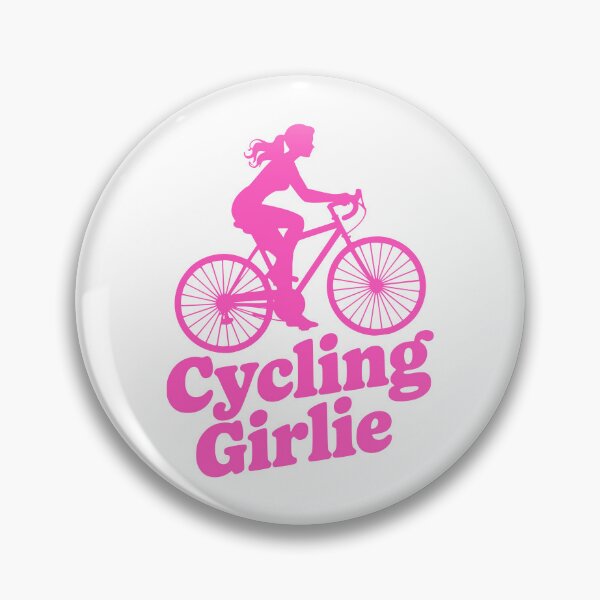 Artikelvorschau, Fahrrad-Girlie! Rosa Fahrrad-Girlie entworfen und verkauft von PMCreative.