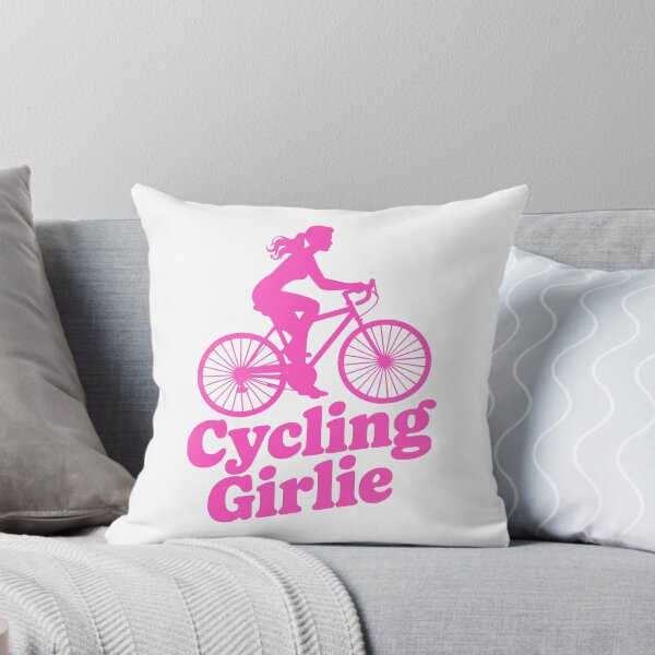 Artikelvorschau, Fahrrad-Girlie! Rosa Fahrrad-Girlie entworfen und verkauft von PMCreative.