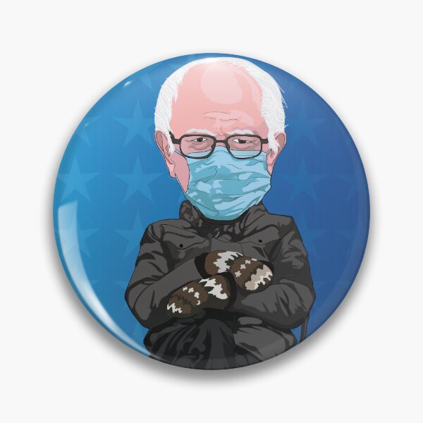 Item preview, Bernie Vibes – Viral Meme Pop Art designed and sold by WMJuarbe.