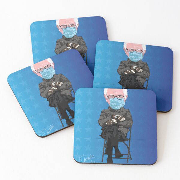Item preview, Bernie Vibes – Viral Meme Pop Art designed and sold by WMJuarbe.