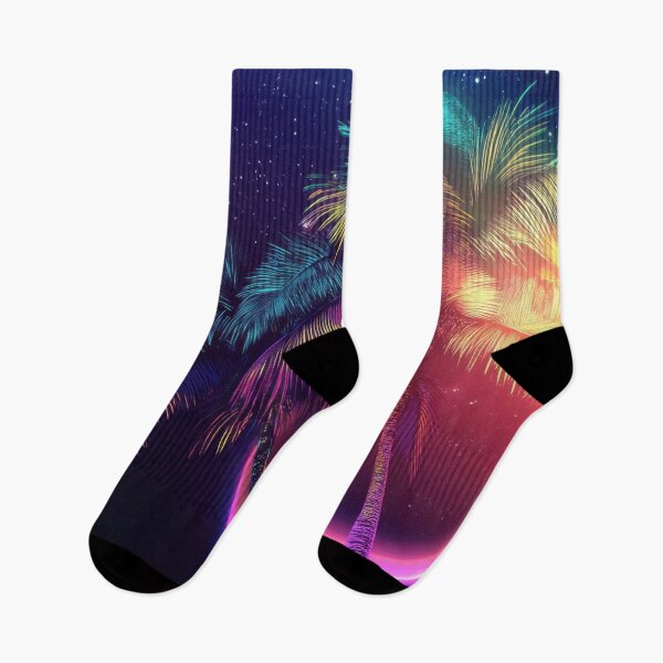Item preview, Tropical night with palms designed and sold by anytka.