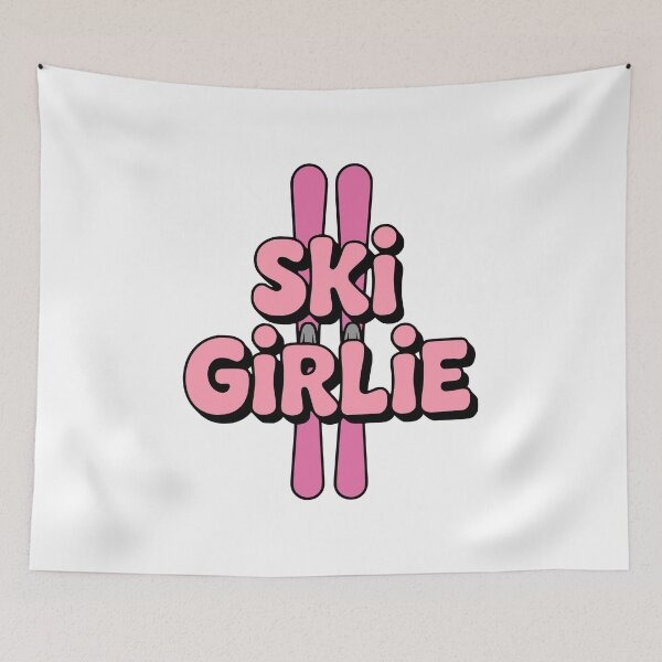 Item preview, Ski Girlie! Pink Girl designed and sold by PMCreative.