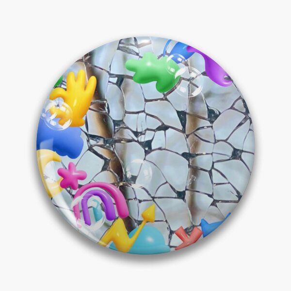 Item preview, Chards of Glass with Chromed Toys designed and sold by robinreva.