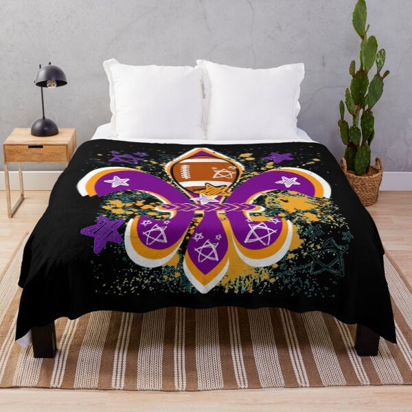 Item preview, Purple and Gold Football Fleur d lis designed and sold by artbyomega.