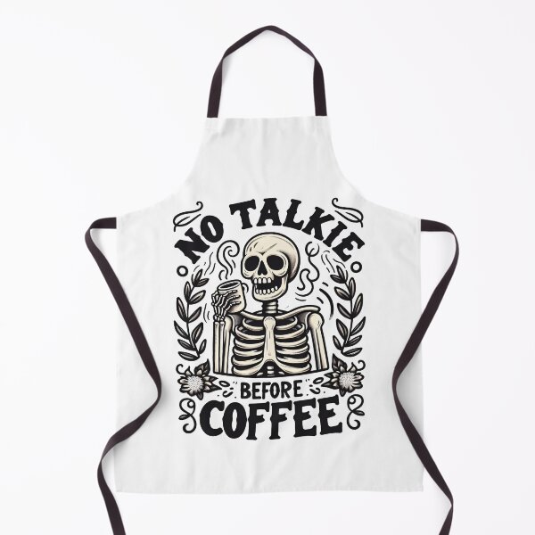 Item preview, No Talkie before Coffee designed and sold by Mass Communication.