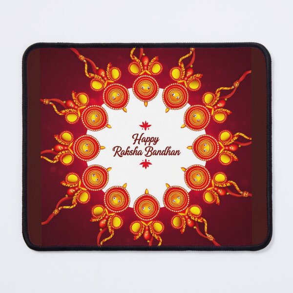 Item preview, Mandala Rakhi Design for Raksha Bandhan designed and sold by PrintBreeze.