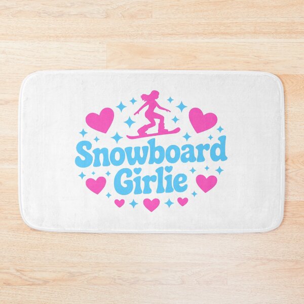 Artikelvorschau, Snowboard-Mädchen! Rosa Snowboard-Mädchen entworfen und verkauft von PMCreative.