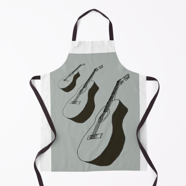 Item preview, Line Drawing of 3 Guitars with Grey designed and sold by PeacefulD-signs.
