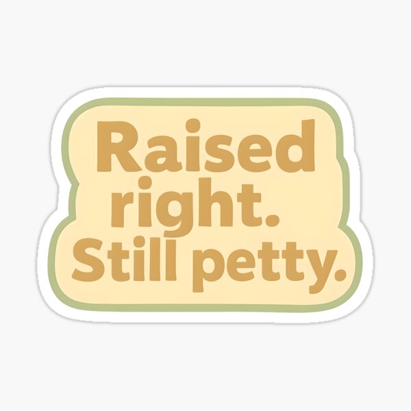 Item preview, Raised right. Still petty. designed and sold by TheHouseofHillington.