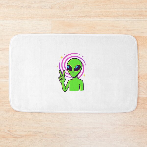Item preview, Neon Alien Peace Sign | Cosmic Vibes Only designed and sold by OnPointOutfits.
