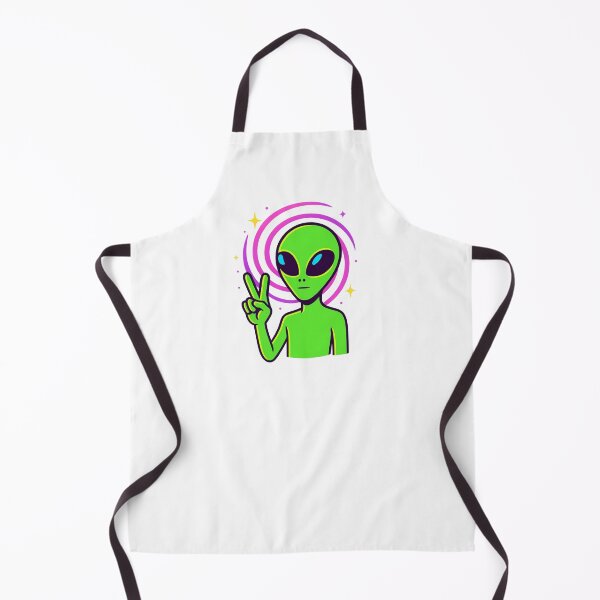 Item preview, Neon Alien Peace Sign | Cosmic Vibes Only designed and sold by OnPointOutfits.