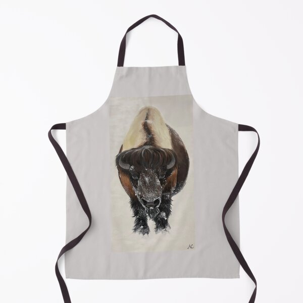 Item preview, Snow-Crusted Bison designed and sold by WyoClements.