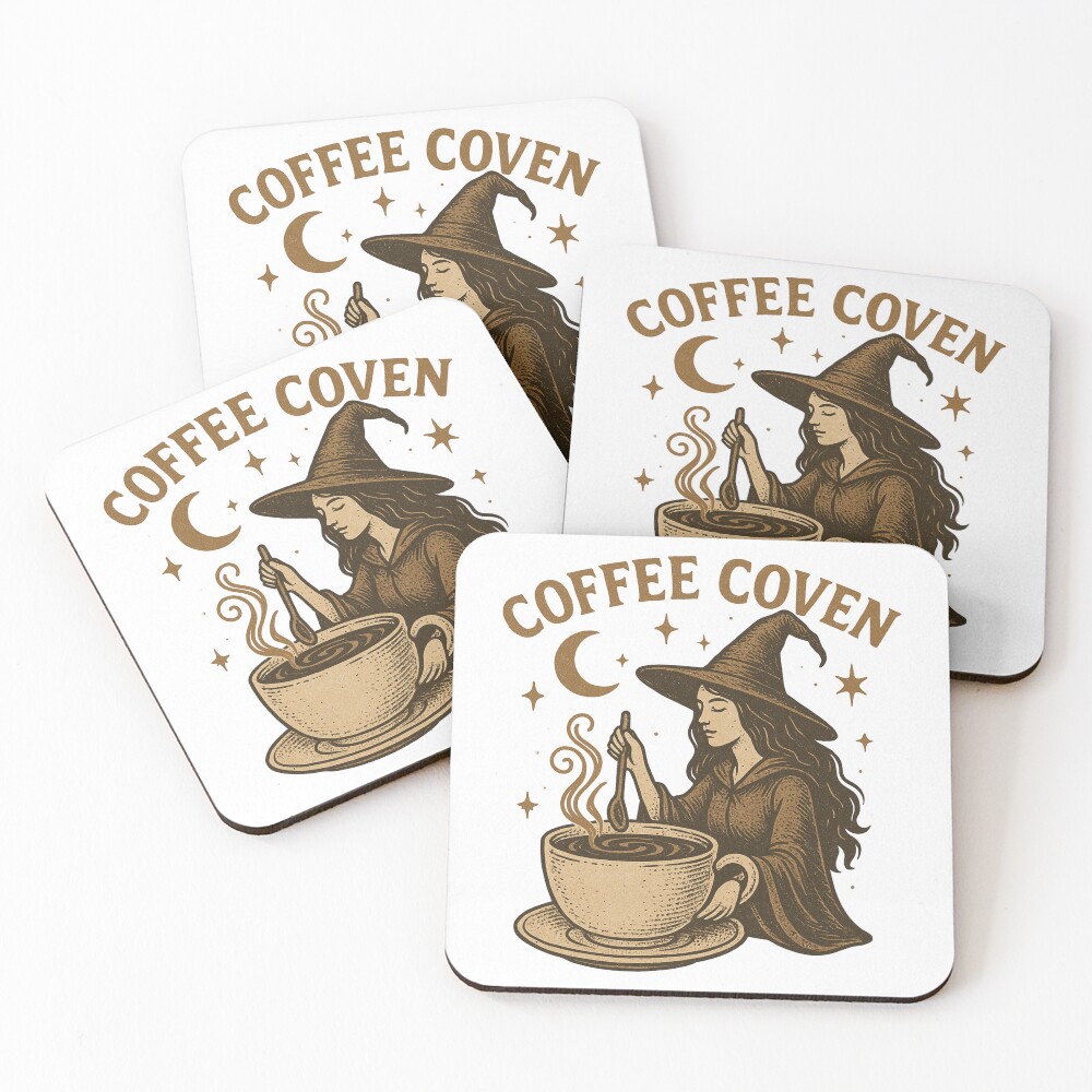 Item preview, Coasters (Set of 4) designed and sold by JavaJokeTees.