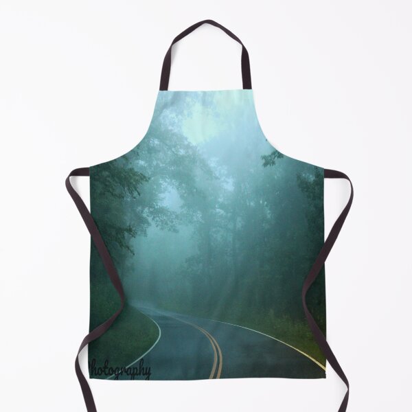 Item preview, winding road disappears into a misty designed and sold by InezPhotography.