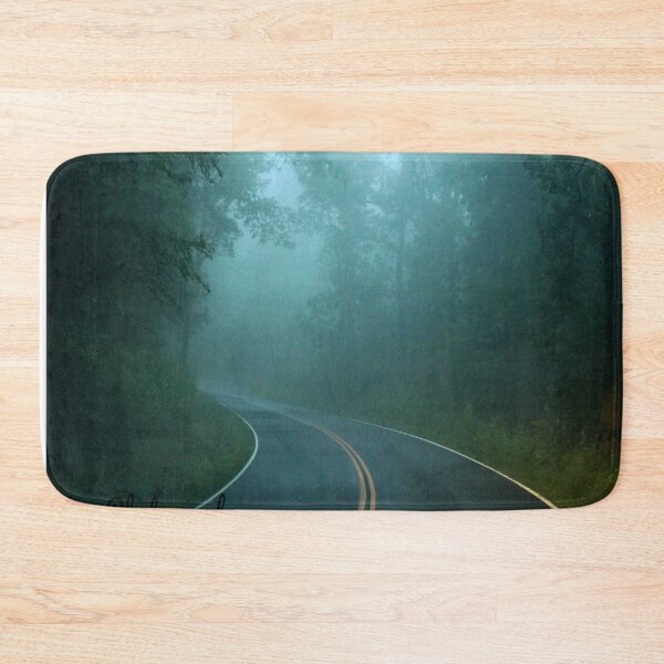 Item preview, winding road disappears into a misty designed and sold by InezPhotography.