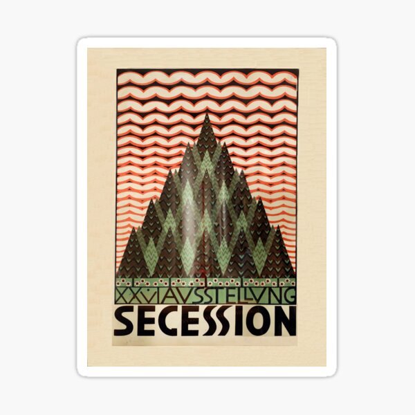 Item preview, Secession vintage poster designed and sold by stevepaint.