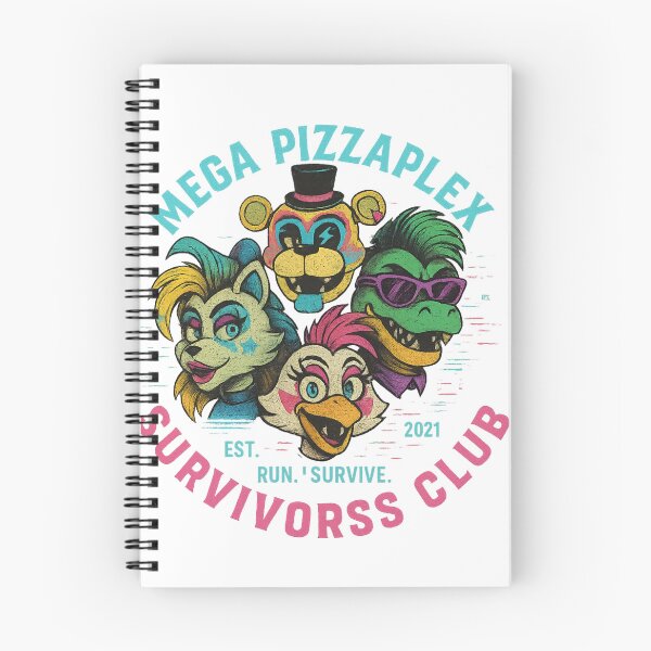 Item preview, FNAF Mega Pizzaplex Survivors Club – Glamrock Freddy Horror Game Design designed and sold by yassermarz.