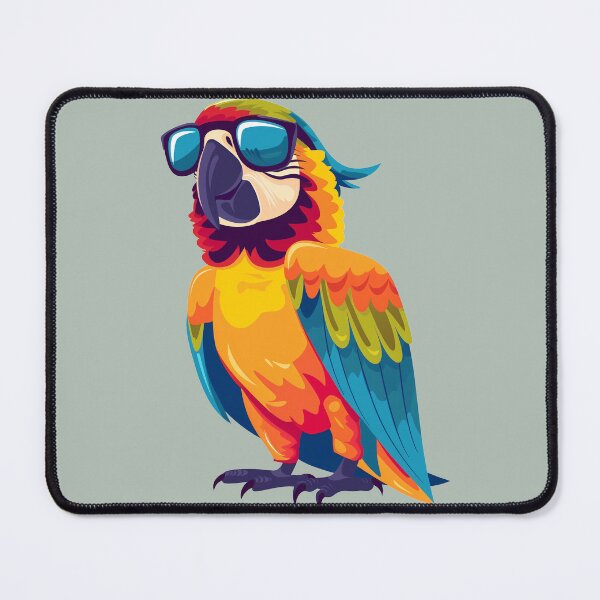 Item preview, Sassy Parrot Sticker – I Tweet What I Want designed and sold by VectiveLab.
