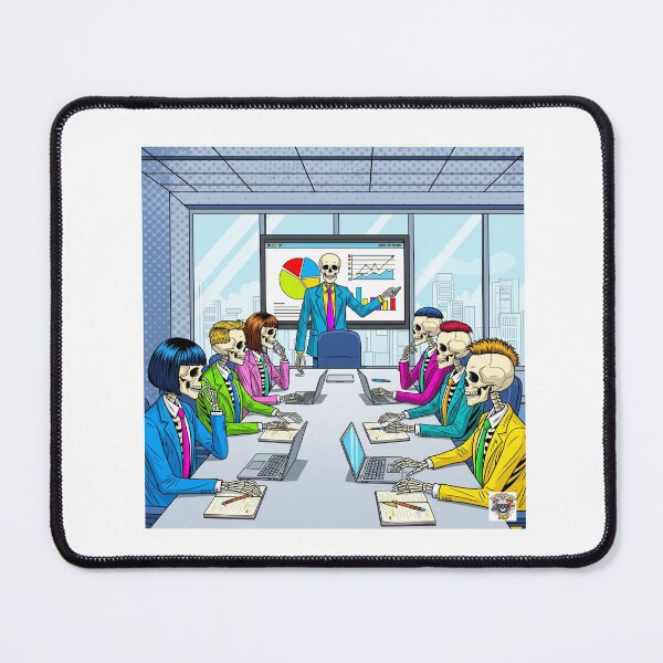 Item preview, Corporate Meeting Until We Die designed and sold by Boneyard-Pop.