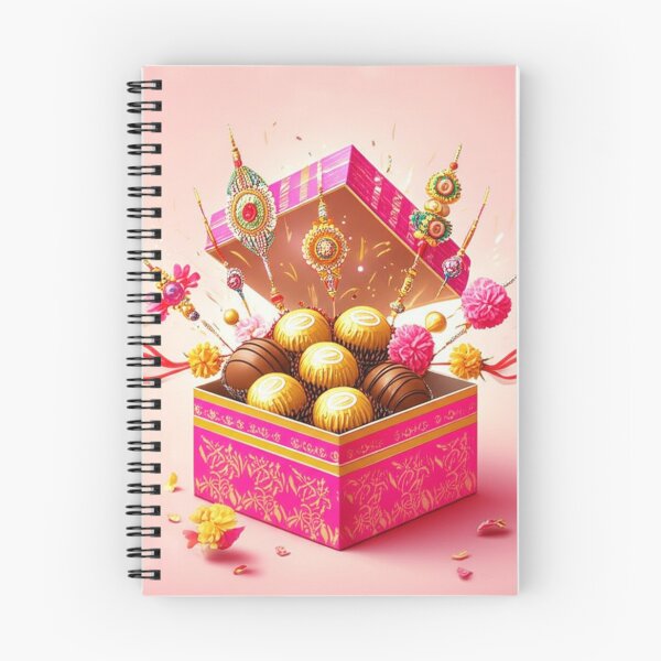 Item preview, Elegant Rakhi Box with Sweets Design designed and sold by PrintBreeze.