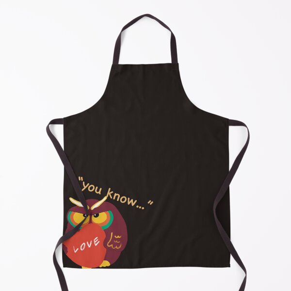 Item preview, Shy Owl Expressing Love with Few Words designed and sold by Boomiya.