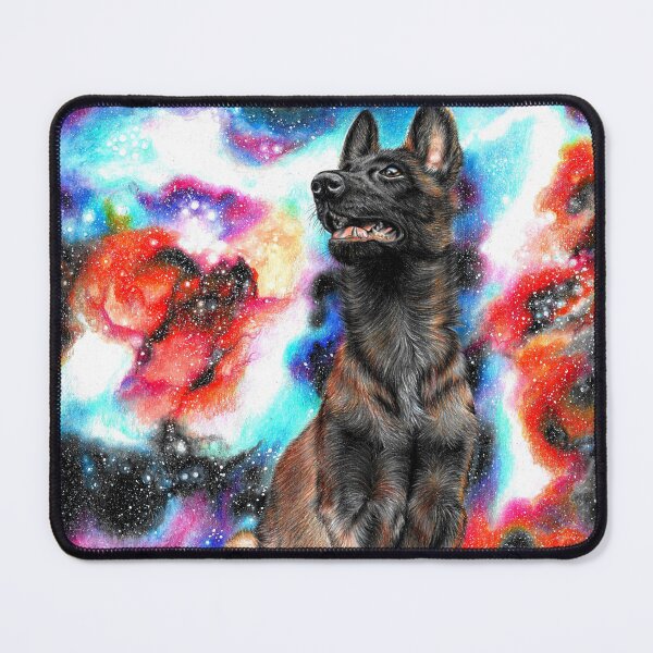 Item preview, Dog gazes at the stars designed and sold by CozyRainRabbit.