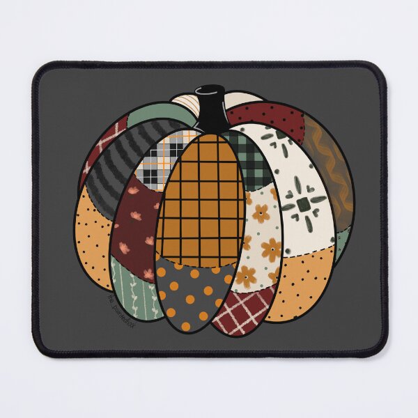 Item preview, Quilted pumpkin designed and sold by thePaintedHook.