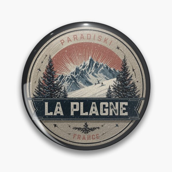 Item preview, La Plagne - Paradiski - France  designed and sold by GoodOldVintage.